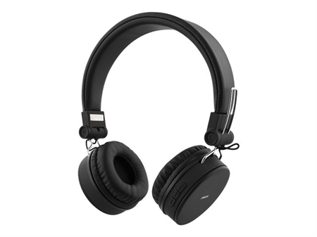 Streetz headset med Bluetooth, svart